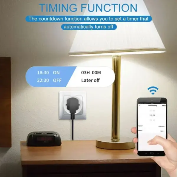 WiFi Smart Plug EU 16A/20A with Energy Monitor - Image 6