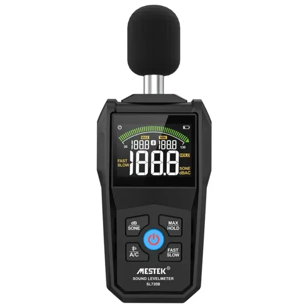 SL720B Digital Sound Level Meter 30-130dB - Image 6