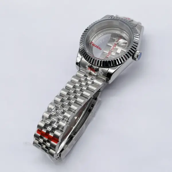 40mm Stainless Steel Watch Case for NH35/36 - Image 3