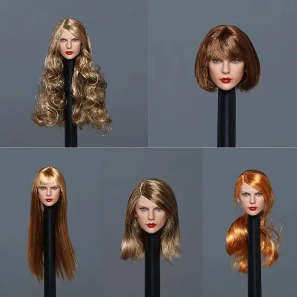 Taylor Swift 1:6 Scale Head Sculpt for Dolls