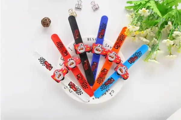 Disney Cartoon Car Digital Watch for Kids - Image 6