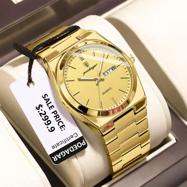 Luxury Quartz Men's Sports Watch Waterproof - Image 10
