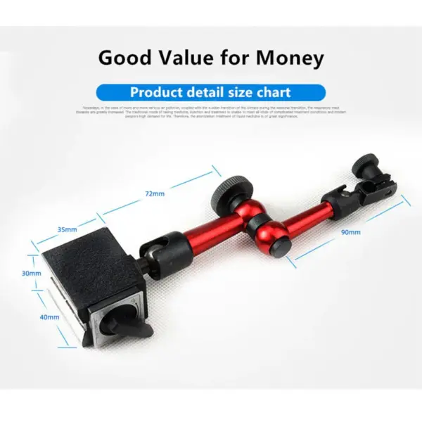 Universal Magnetic Base Holder with Dial Indicator - Image 6