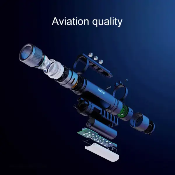 6 in 1 Multifunctional Zoom LED Flashlight - Image 5