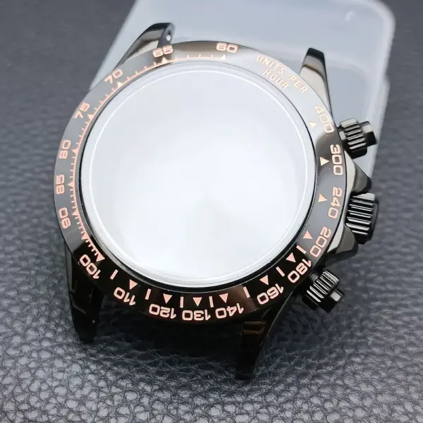 39.3mm Stainless Steel Watch Case for VK63 - Image 29