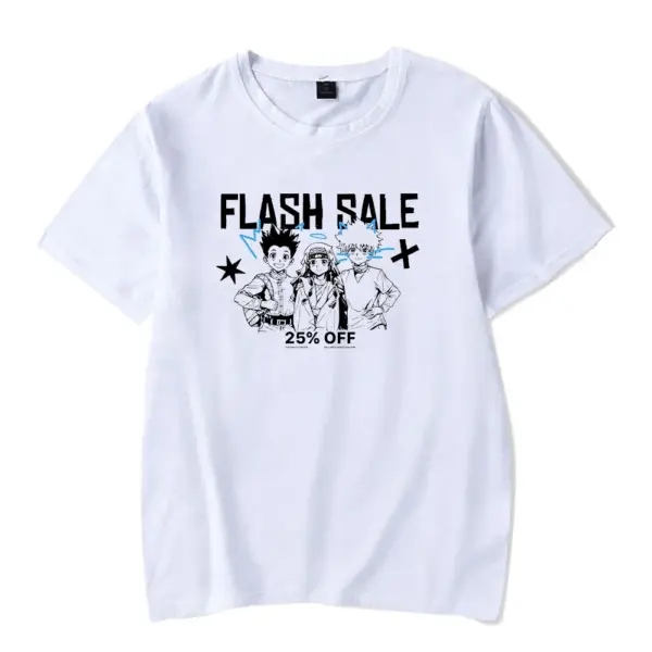 Punk Anime Hunter x Hunter Graphic T-shirt - Image 11