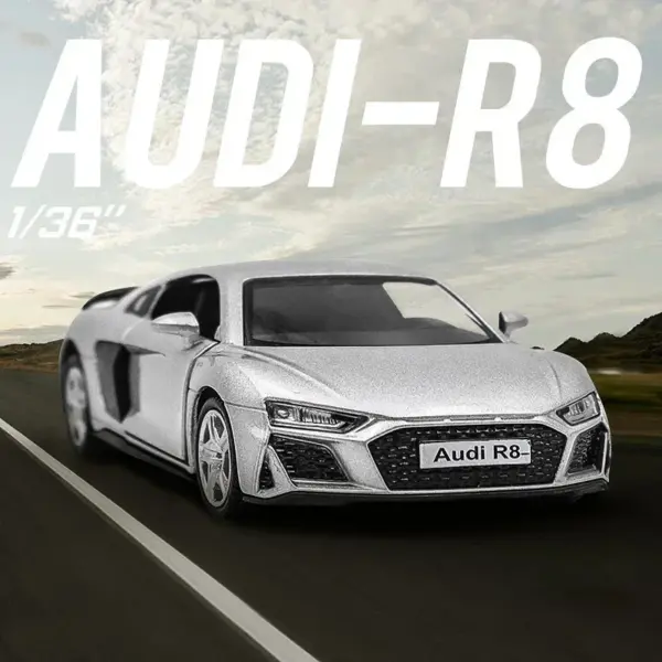 1:36 Audi R8 Diecast Alloy Car Model