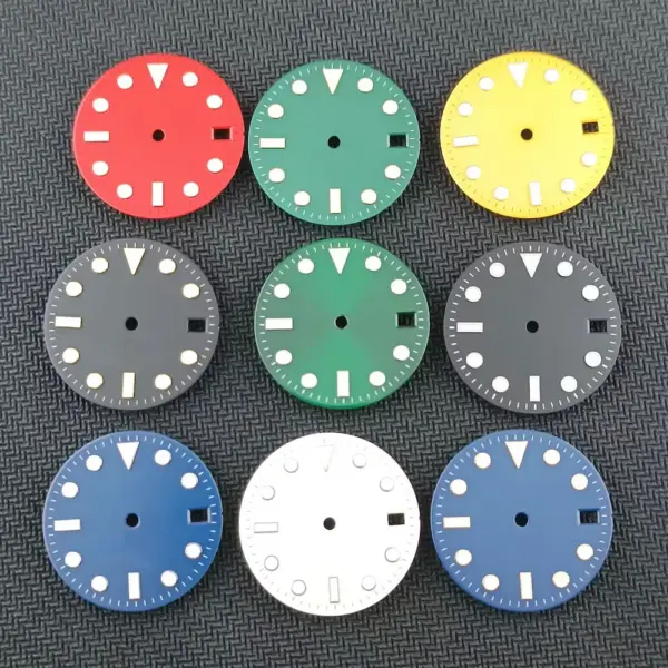 28.5mm Luminous Watch Dial for NH35 Movement - Image 4