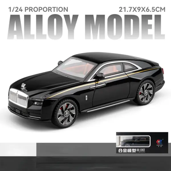 1:24 Alloy Rolls Royce SPECTRE Diecast Model - Image 9