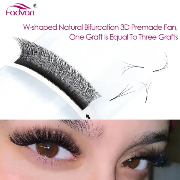 Fadvan 3D/4D/5D Mink Eyelash Extensions - Image 4