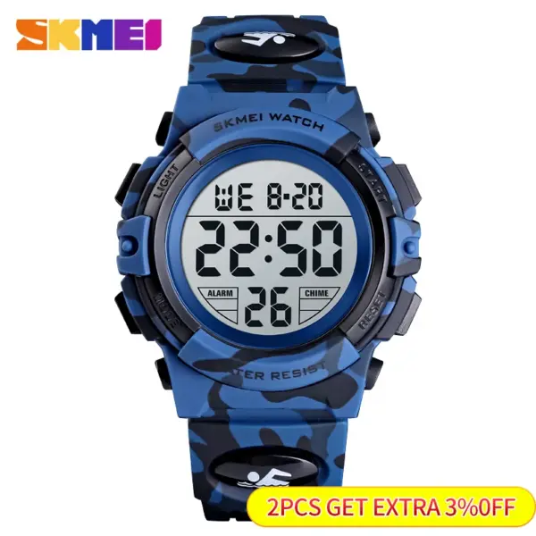 SKMEI 1548 Kids Sport Watch with Lights - Image 2