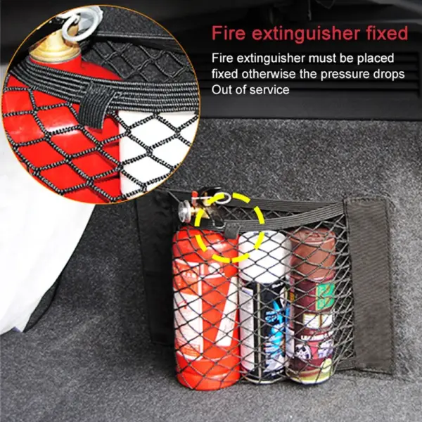 Car Back Seat Elastic Storage Organizer Bag - Image 4