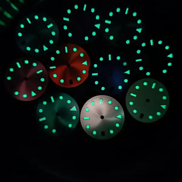 28.5mm Luminous Watch Dial for NH35/NH36 - Image 4