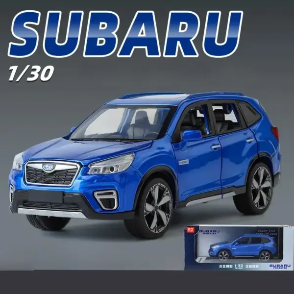 1:30 Subaru Forester Diecast Miniature Model Car - Image 10