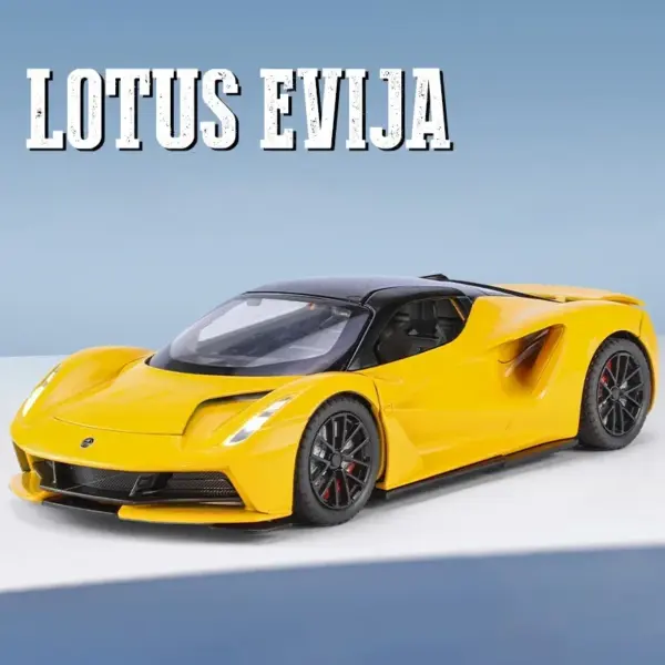 1:24 Lotus Evija Die Cast Toy Car Model - Image 7