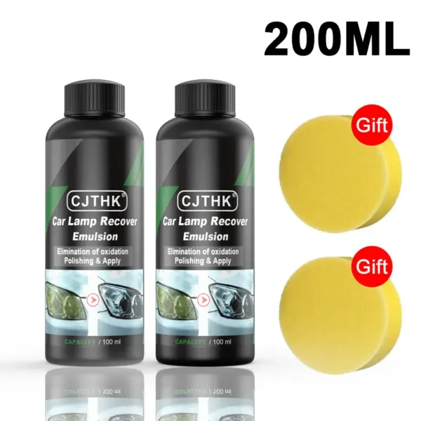 Car Headlight Restoration Polishing Kit 300ml - Image 8