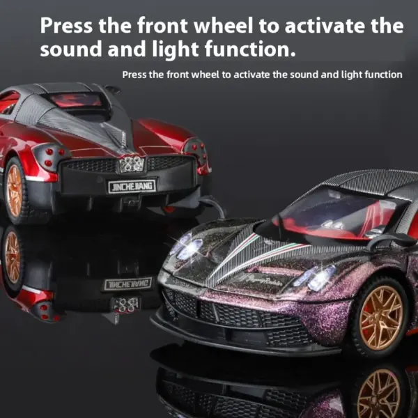 1:32 Pagani Huayra BC Diecast Car Model - Image 3