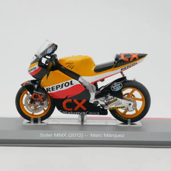 1:18 Scale Diecast Motorcycle Model Suter MMX - Image 5