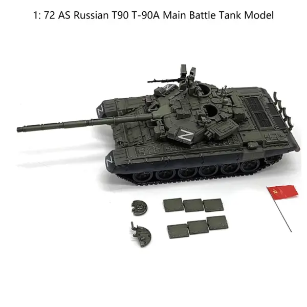 1:72 Russian T90A Main Battle Tank Model