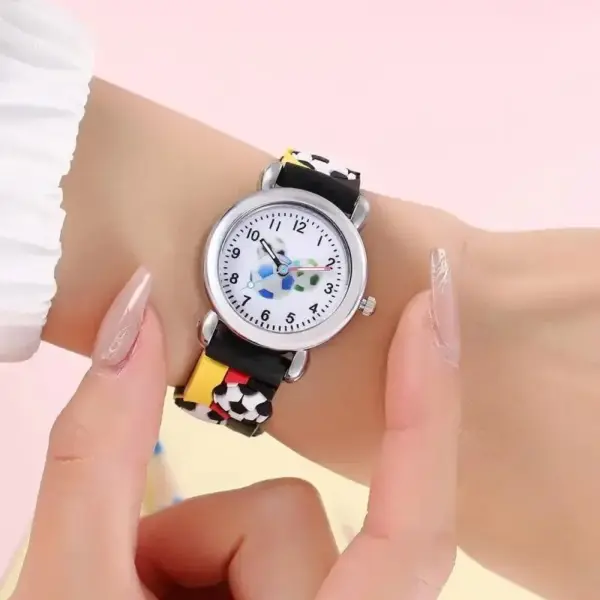 Cartoon Football Children's Quartz Watch - Image 6
