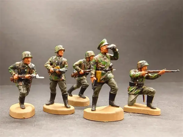 1/72 Scale 5 Resin German Soldier Figures - Image 9