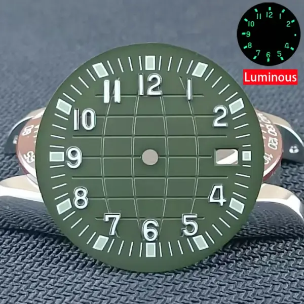 31.5MM Luminous Watch Dial for NH35 Movement - Image 10