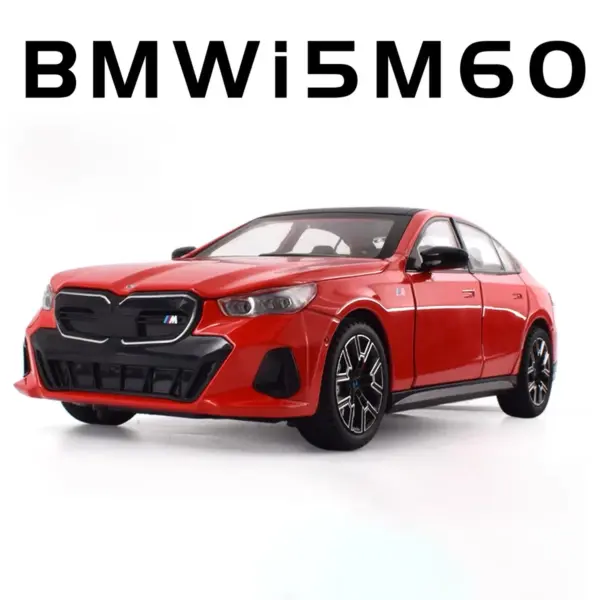 1:24 BMW I5 M60 Diecast Alloy Model Car - Image 10