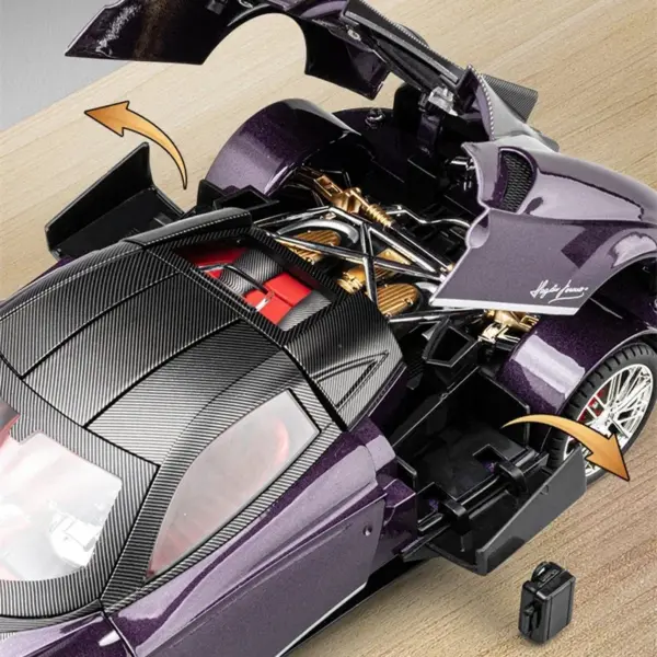 1:18 Pagani Huayra Alloy Racing Car Model - Image 6