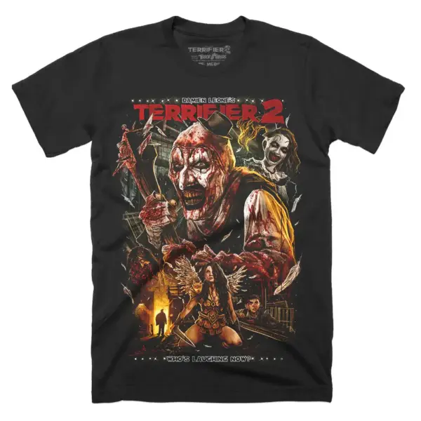 Terrifier 2 Who's Laughing Men's T-Shirt