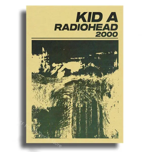 Radiohead Retro Album Art Poster Print - Image 33