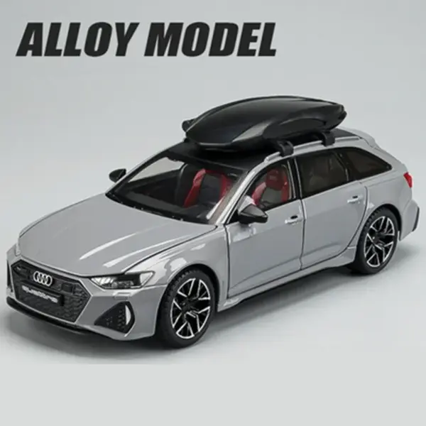 1:24 Audi RS6 Avant Diecast Model Car - Image 15