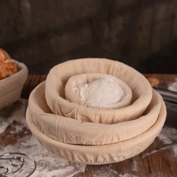 Natural Rattan Bread Fermentation Basket - Image 4