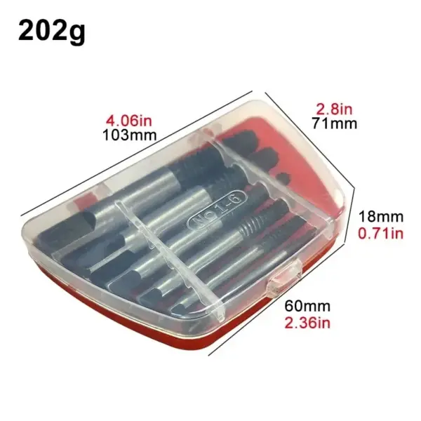 6Pcs Screw Extractor Set for Damaged Bolts - Image 6
