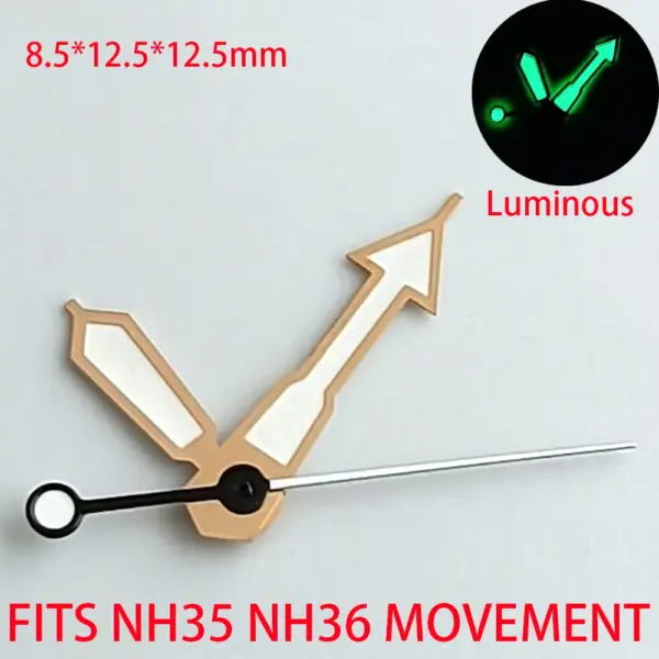 NH35 NH36 Watch Hands Green Luminous Set - Image 14