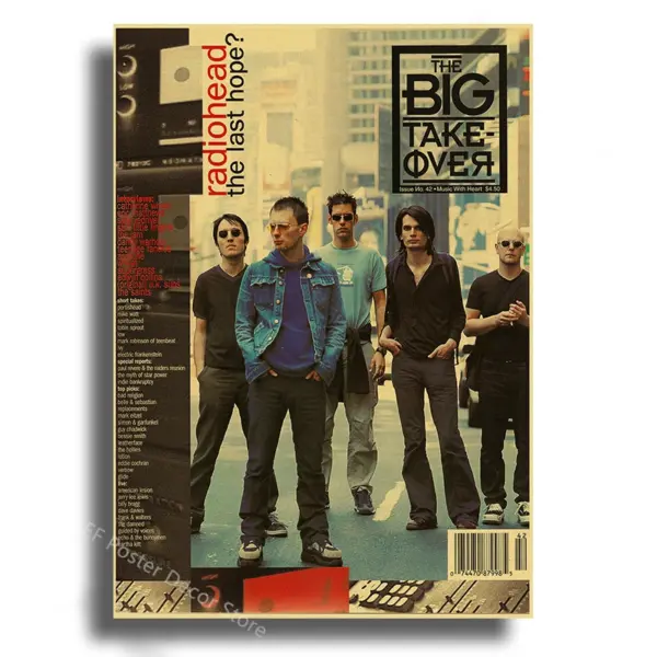Radiohead Retro Album Art Poster Print - Image 30