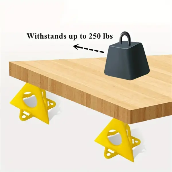 10 Pack Mini Pyramid Painting Stands - Image 2