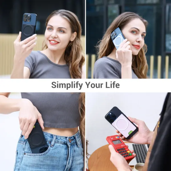 Magnetic Wallet Case for iPhone 13-16 Series - Image 5