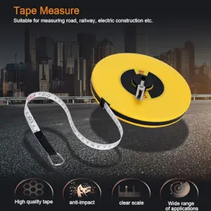 50m Fiberglass Tape Measure for Construction 10 S3a62f133fcf94fa1a0b5e29ec4f04a46t