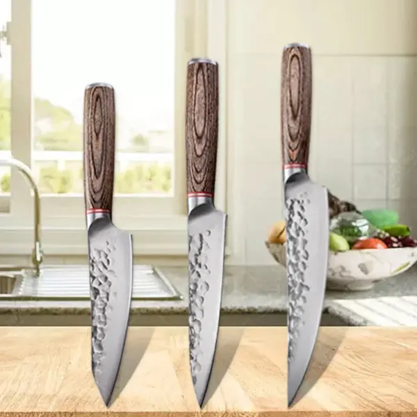 Professional Stainless Steel Kitchen Knife Set