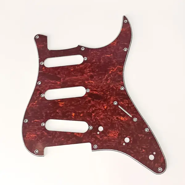 11 Hole Stratocaster Guitar Pickguard 3 Ply - Image 14