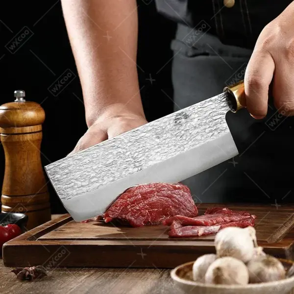 Professional Stainless Steel Meat Cleaver Knife - Image 3