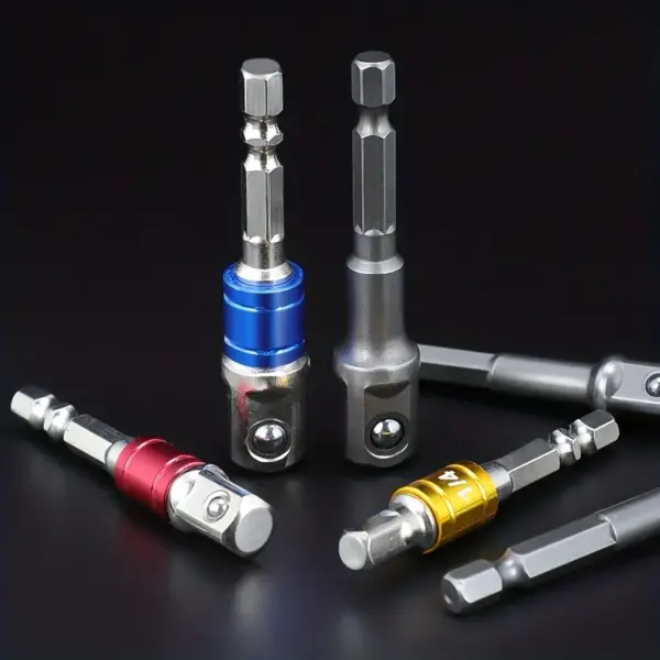Cobalt Steel Hex Drill Bit Adapter Set - Image 2