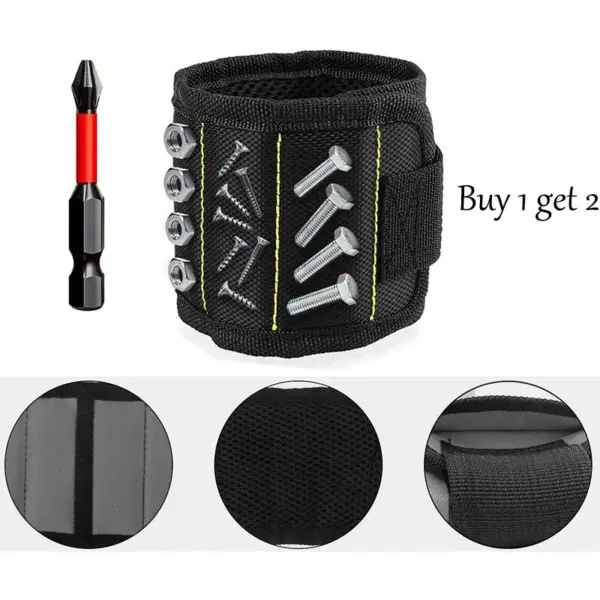 Magnetic Wristband for Tools with Strong Magnets - Image 4