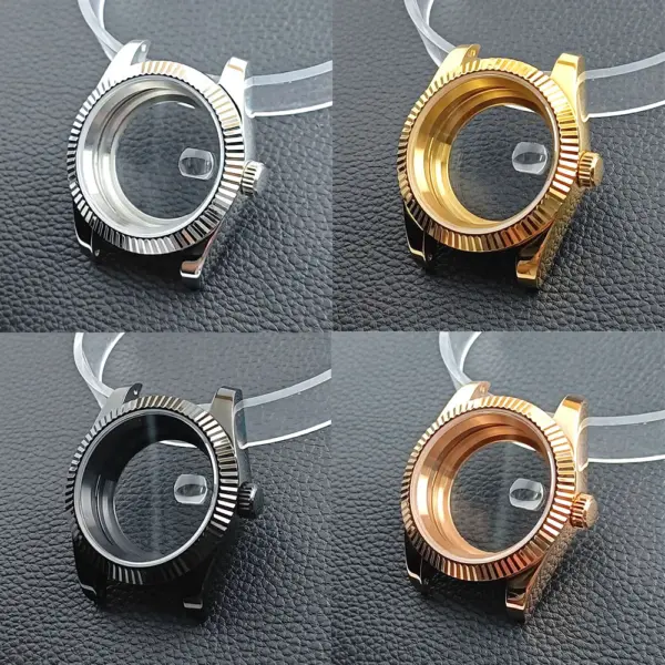 41mm Stainless Steel Watch Case for NH35 - Image 2