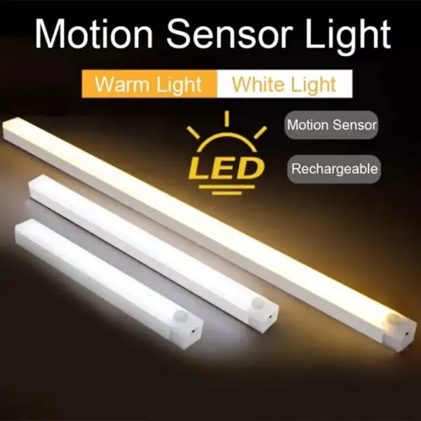 Rechargeable LED Bar Lights with Motion Sensor