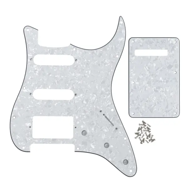 11-Hole SSH ST Electric Guitar Pickguard Set - Image 8