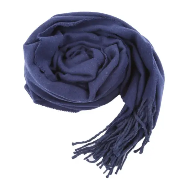 Thickened Cashmere Feel Scarf for All Seasons - Image 2