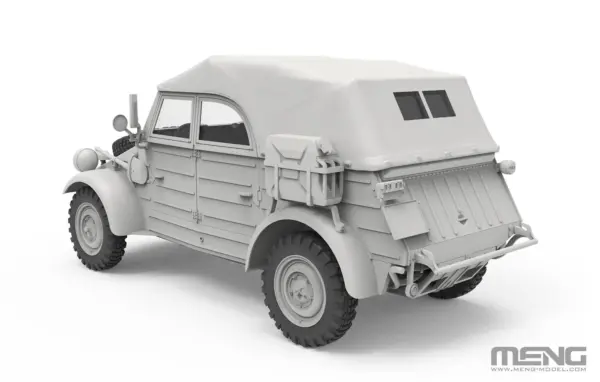 MENG 1/35 German Kübelwagen Type 82 Model Kit - Image 3