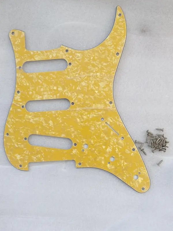 SSS 11 Hole Electric Guitar Pickguard - Image 12