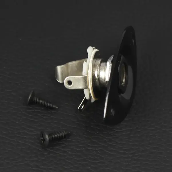 Oval 1/4 Inch Guitar Output Jack Socket - Image 5